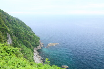 美しい日本の風景　地形, 稜線