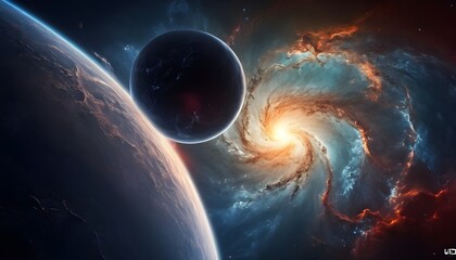 Obraz premium planet in space