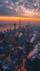 A secluded beach with a wooden chair and fax machine, an unconventional remote office setup amidst nature.