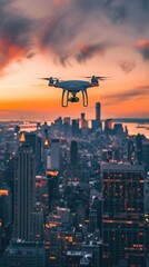 A remote worker using a laptop on a sunny beach with a solar panel charger, illustrating mobile office technology.
