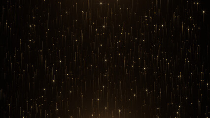Abstract glittering line particles background © Sena