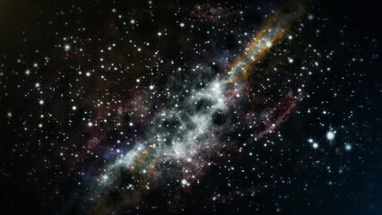 Galaxy space nebula background