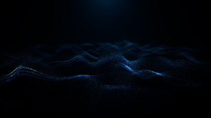 Abstract elegant luxury particle background