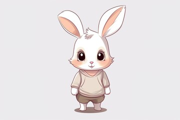 Whimsical Rabbit 3D Character Portraits: Adorable and Expressive Rabbit Renderings in Stunning 3D Detail  3d character portraits of animals rabbit