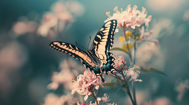 Beautiful butterfly: Scarce Swallowtail.