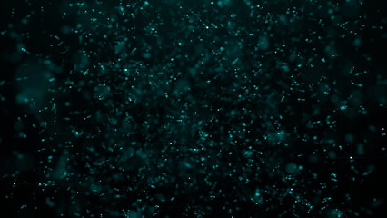 Abstract particles animation background