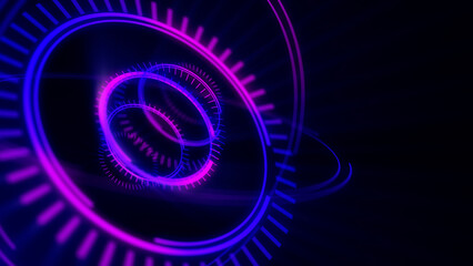 Abstract hi tech digital technology background