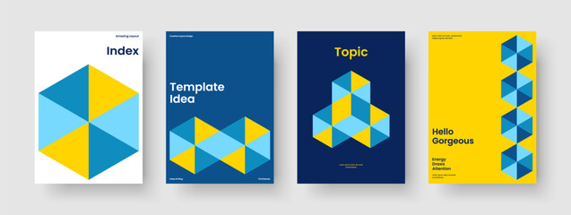 Creative Brochure Design. Modern Report Layout. Geometric Business Presentation Template. Background. Flyer. Banner. Book Cover. Poster. Notebook. Magazine. Brand Identity. Pamphlet. Advertising