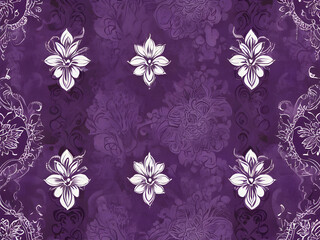 batik background with the dominant color purple
