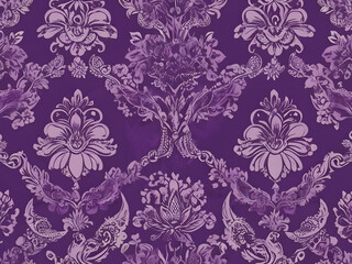 batik background with the dominant color purple