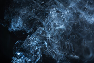 Within the shadows, delicate coils of smoke float, creating in the air extraordinary, transient...