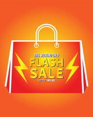 Sale banner template design . Super Sale, end of season special offer banner. vector illustration.