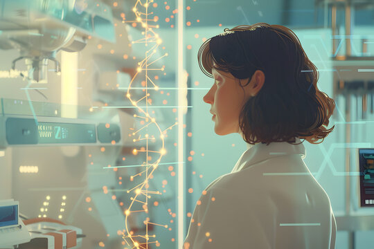 AI in medicine - using AI to analyse patient's genetic data