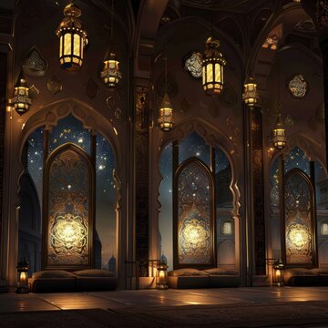 Islamic Background EID Mubarak, Ramdan Mubarak, EID ul Fiter