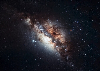A galaxy in interstellar space