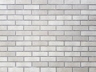 Modern white brick wall texture background.
