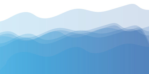 Abstract blue wave background. creative sea Concept. Light elegant dynamic abstract background. Abstract minimal nature landscape illustration texture