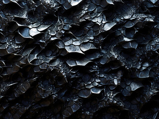 Abstract dragon close up scales surface texture