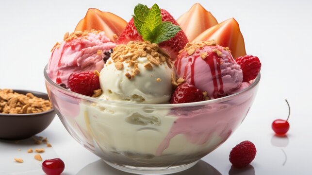 a glass of delicious and fresh falooda