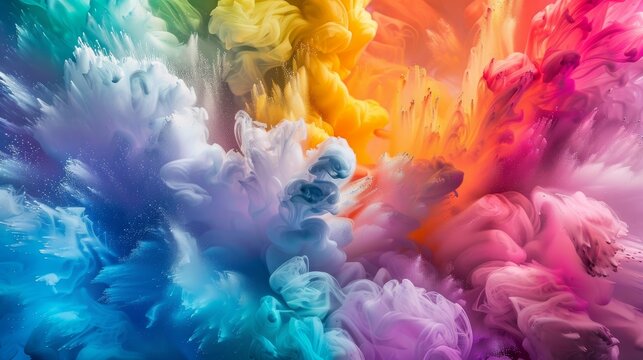 mesmerizing colorful wallpaper, colorful smoke