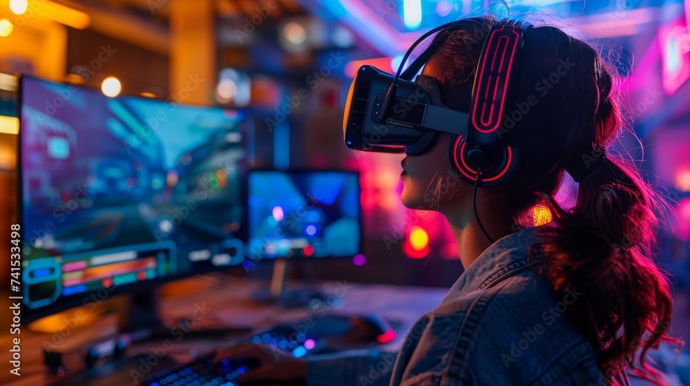 Poster cloud gaming platform allowing users to play anywhere, anytime, emphasizing the power of cloud scala