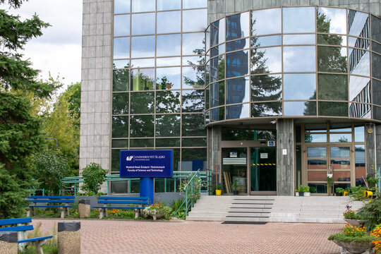 Sosnowiec, Poland, 02,09,2022 University of Silesia in Katowice