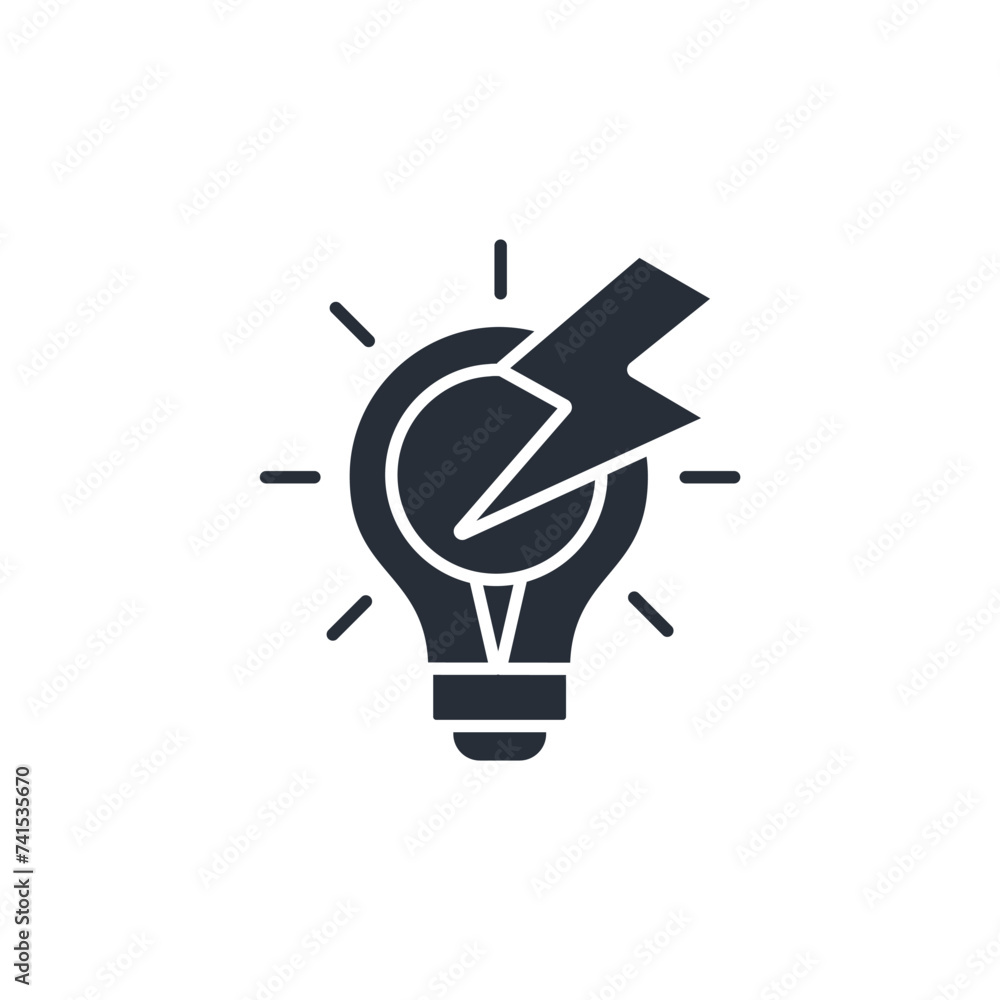 Poster inventions icon. vector.editable stroke.linear style sign for use web design,logo.symbol illustratio