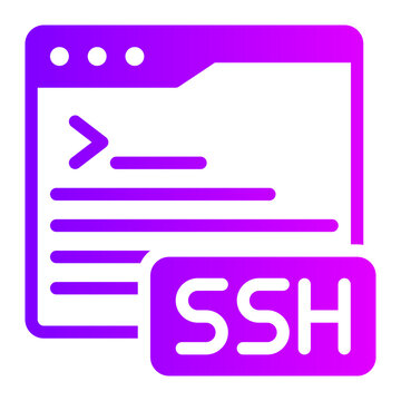 ssh gradient icon