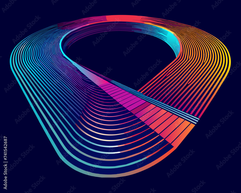 Poster abstract background