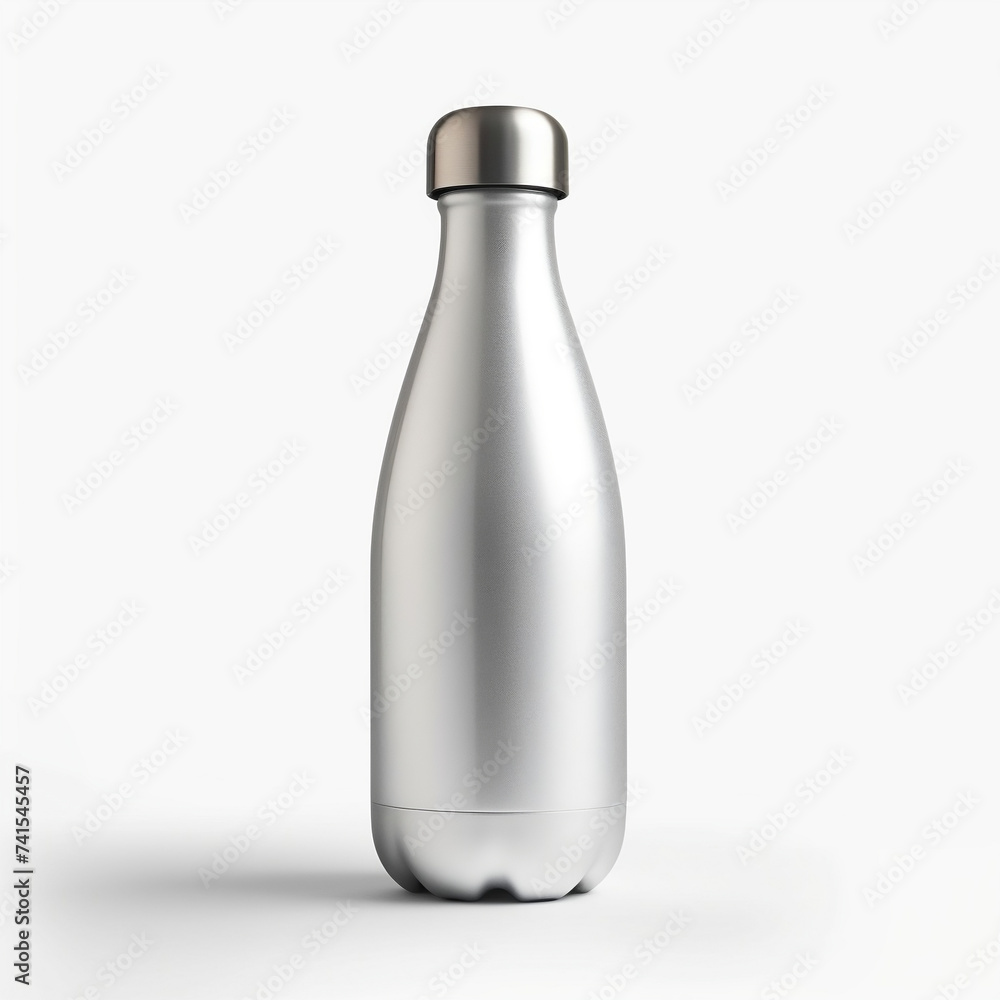 Wall mural Sleek modern water bottle with a minimalist design