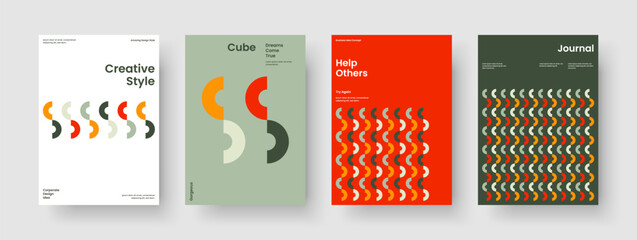 Modern Report Layout. Abstract Poster Template. Isolated Flyer Design. Brochure. Background. Book Cover. Business Presentation. Banner. Advertising. Magazine. Notebook. Leaflet. Handbill. Journal