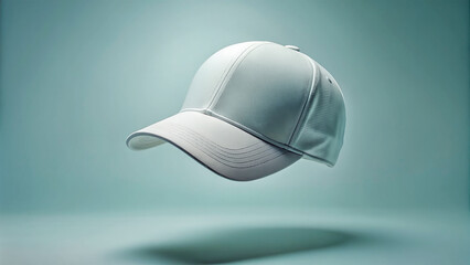 A floating white cap for mock up