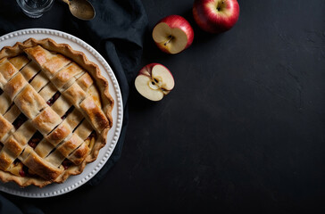 homemade apple pie