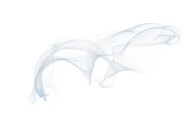 Clear smoke or vapor flowing upward.