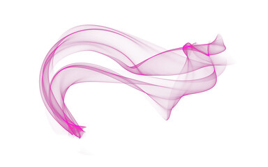 Clear pink smoke or vapor flowing upward.