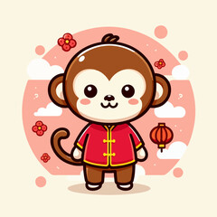 chinese monkey new year zodiac sign