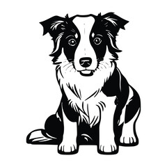 Vector illustration of Dog 