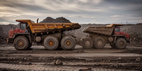 Elegance and Efficiency Unveiled: Stunning Photographs of Dumpers in Construction.