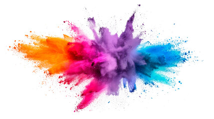 Colorful Powder Explosion