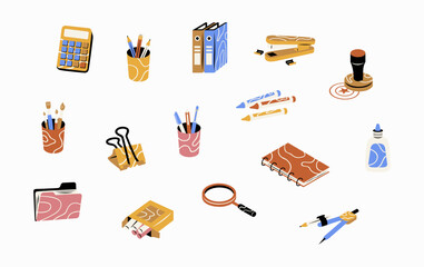 Stationery Vector Illustration