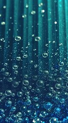 A beautiful and atmospheric background for mobile devices. Abstract multicolored universal wallpaper. Generative AI