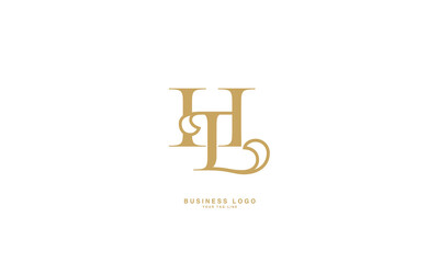 HL, LH, H, L, Abstract Letters Logo Monogram
