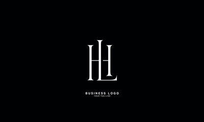 HL, LH, H, L, Abstract Letters Logo Monogram