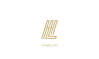 HL, LH, H, L, Abstract Letters Logo Monogram