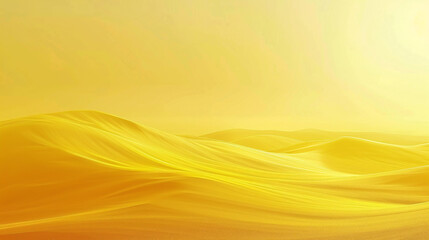 Elegant yellow gradient on a minimalistic background