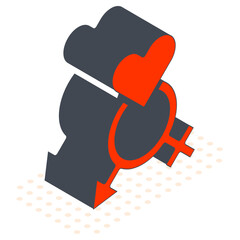 Illustration of an background with arrows, cascade of arrows to create a dynamic flow in your designs. Ideal for adding movement and energy to posters, banners, and social media graphics.