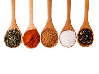 Spices isolated