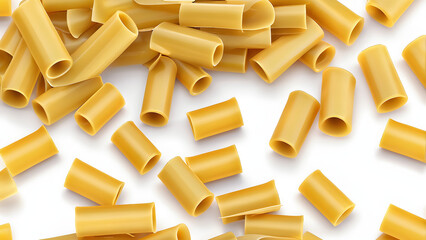 a pasta isolated on a white background. 