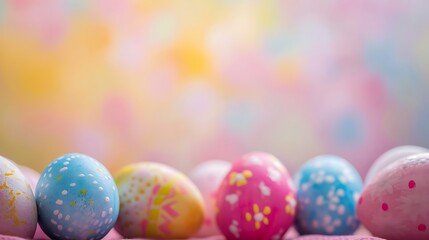 an easter egg decoration. Shifted multi photo stich.