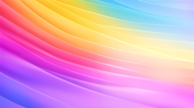 Rainbow color blurred gradient with lights us background